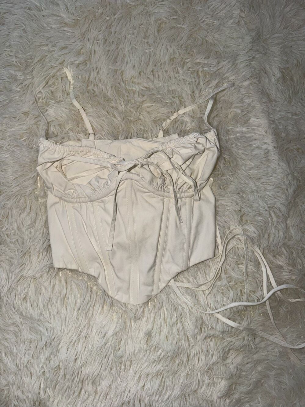 BABYBOO XS white corset
